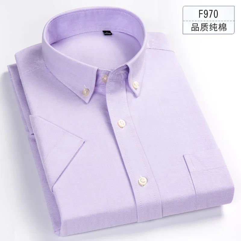 Cotton Shirts for Men Short Sleeve Summer Vertical Striped Shirt Korean Version Half Sleeve Shirt Men Casual Floral Men's Shirt