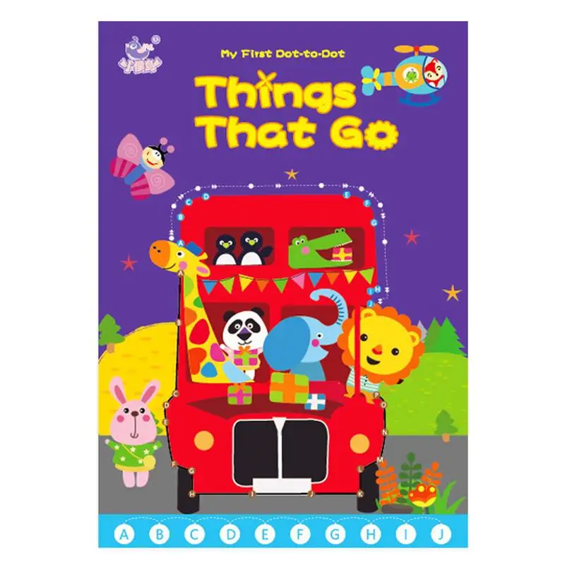 Детская книга для занятий в горошек распознавание цветов и форм игрушки