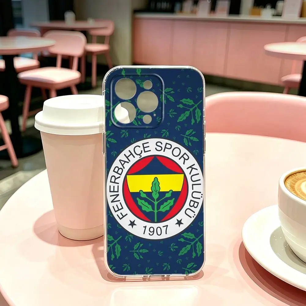 Фото Чехол для телефона 1970 T-Turkey F-Fenerbahce FC для iPhone 17, 16, 15, 14, 13, 12, 11 Plus, Pro Max, мягкий прозрачный чехол №3
