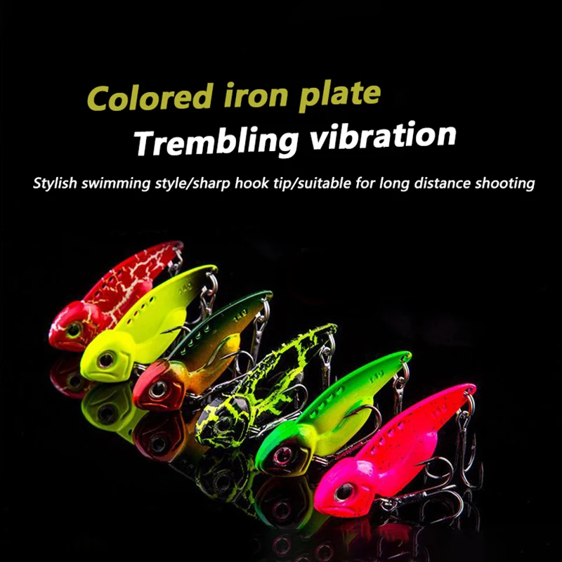 

VIB Metal 7g10g12g14g Long Cast Lure Hard Bait Bionic Lure Bucktails Fake Bait Sequins