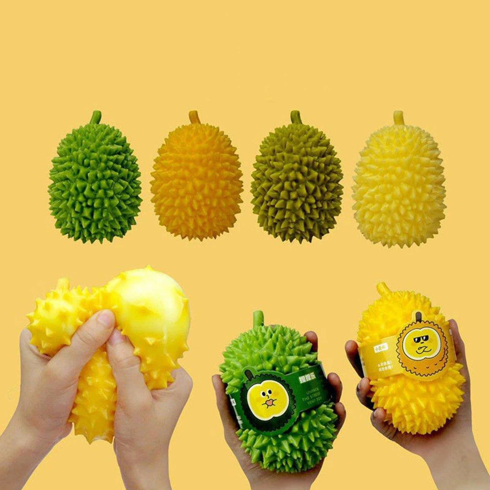

Durian Fidget Toys Funny Simple Dimple Squeeze Toys Anti Stress Fidget Durian Ball Toys Creative Gifts for Children Kids