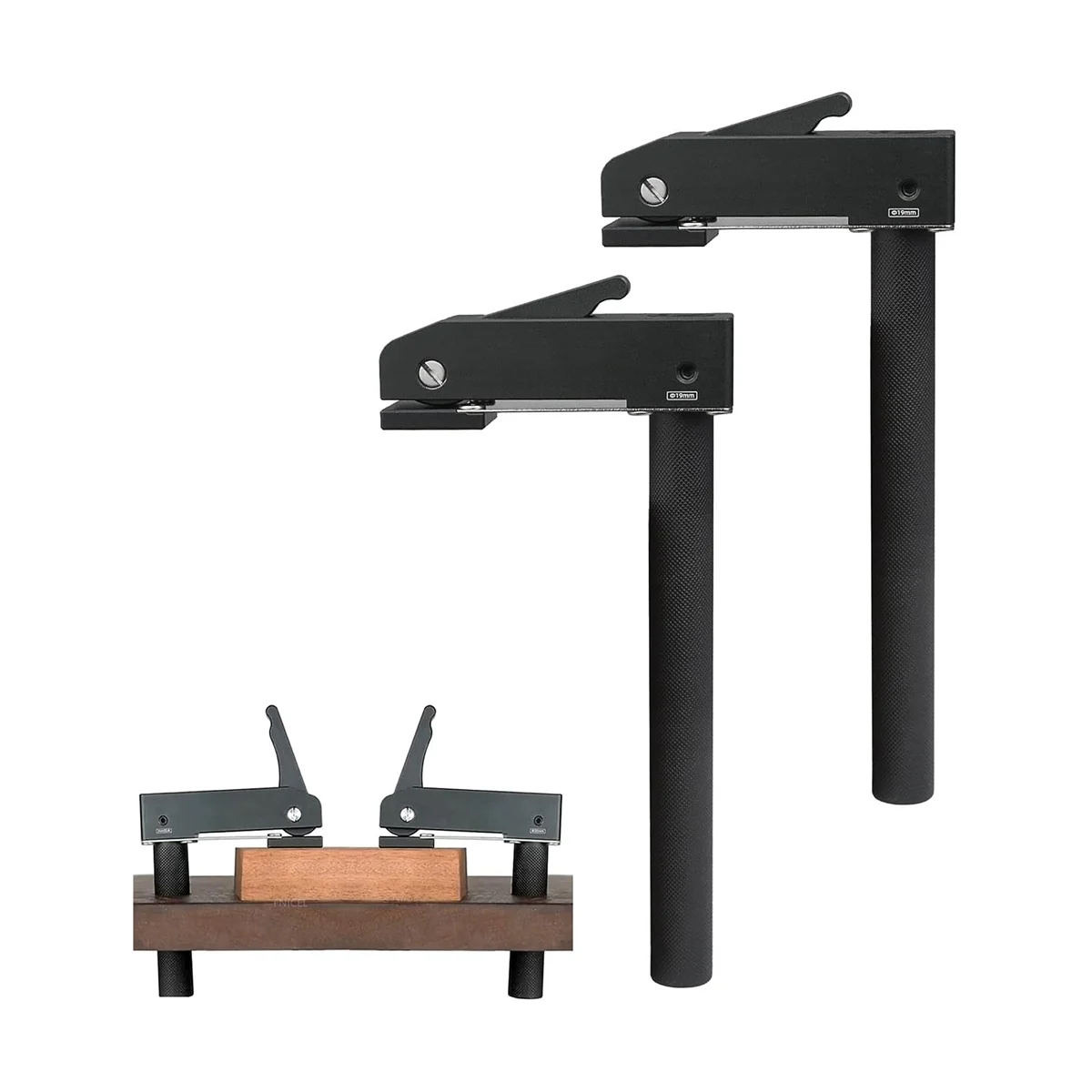 GanWei деревообрабатывающий быстросъемный зажим для собаки настольный отверстия 19