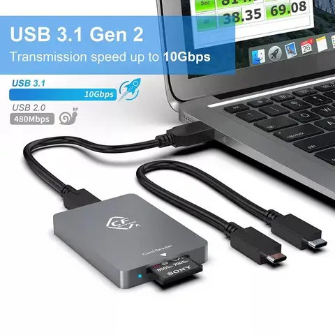 IRhasta кардридер CF Express Type A USB 3.1