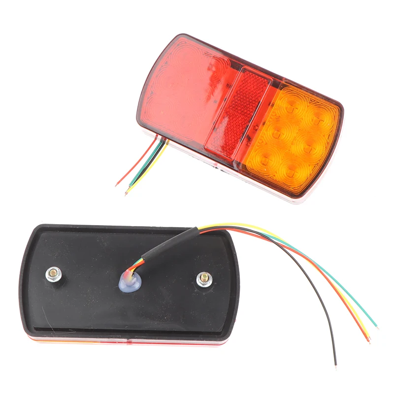 

2 шт., задние светодиодные стоп-сигналы, 12 В, 24 В