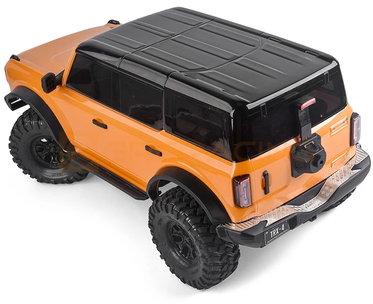 Металлическая защитная пластина заднего бампера для 1/10 RC гусеничного автомобиля