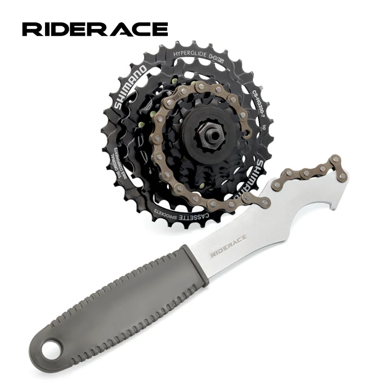 Bike Chain Repair Wrench Bicycle Cassette Freewheel Sprocket Remover Flywheel Spanner Flywheel Installation And Removal Tool