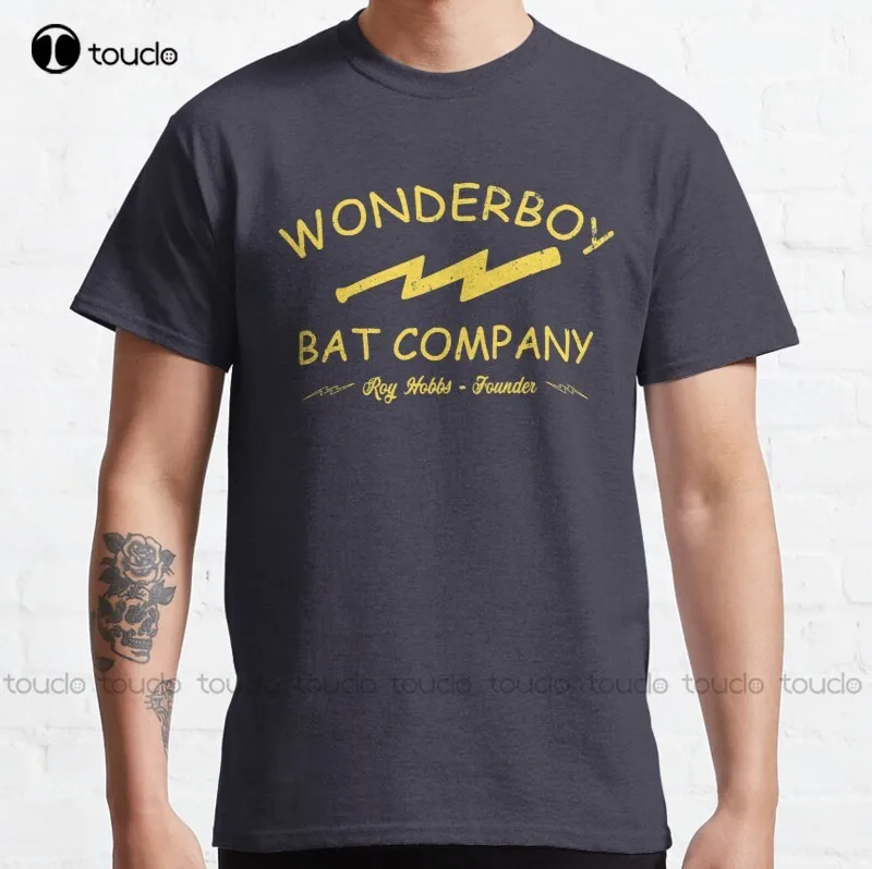 

New Vintage Wonderboy Bat Company - Professional Graphics Classic T-Shirt Cotton Tee Shirt Comfort Colors Tshirt Custom Gift