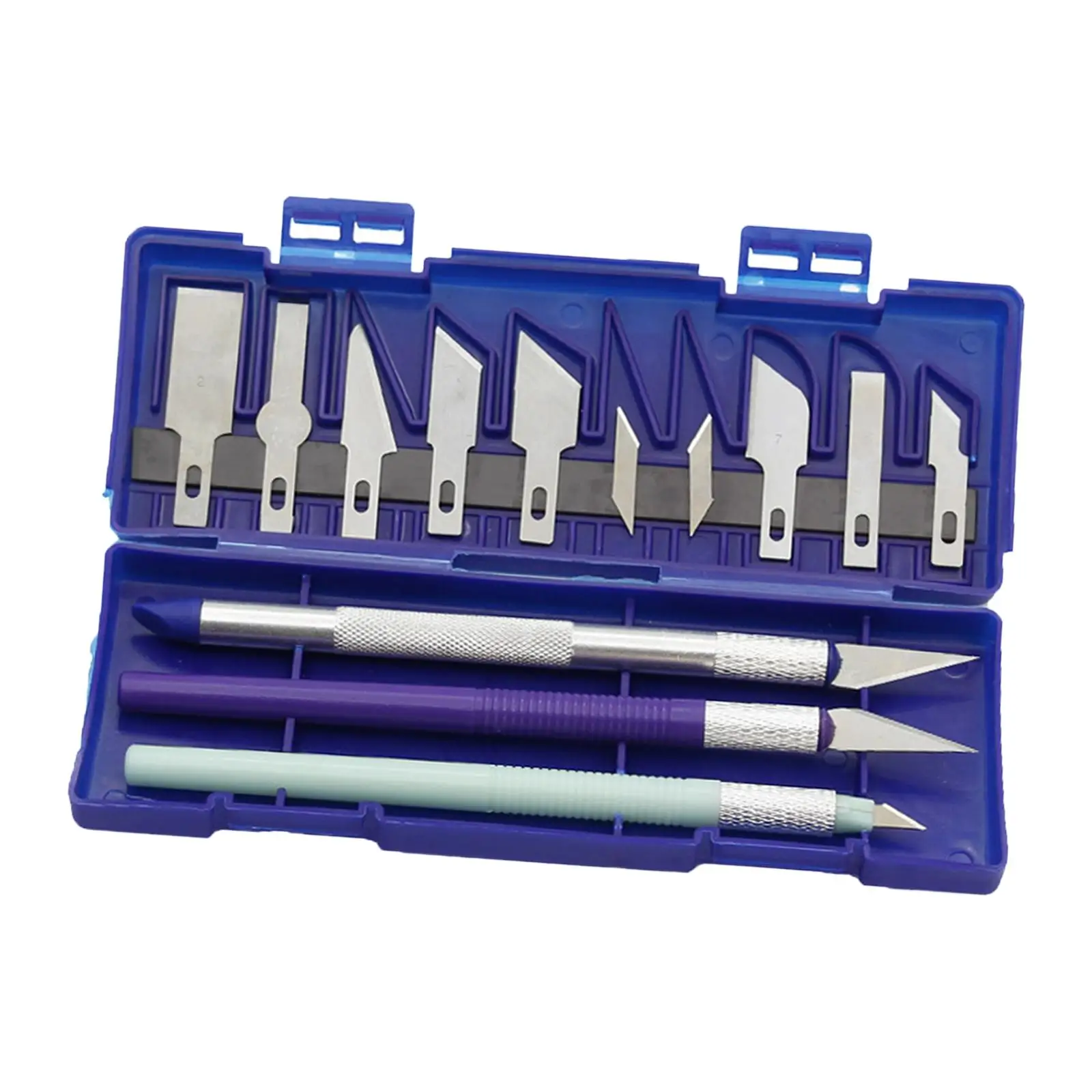 

13x Portable Paper Cutter Pens Craft Art Carving Sticker Artist Drawing Card Making Metal Blade Washi Tape Cutter Scrapbooking