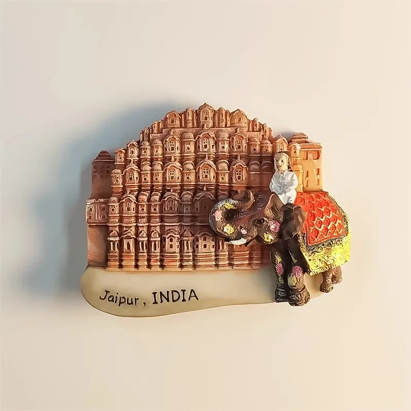 Индийские сувениры Jaipur Rajasthan Магниты на холодильник Chennai Kushinagar Bodh Gaya Jama вместо