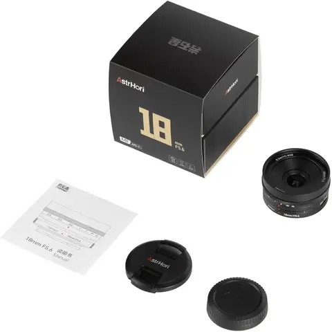 Широкоугольный объектив AstrHori 18mm F5.6 APS-C
