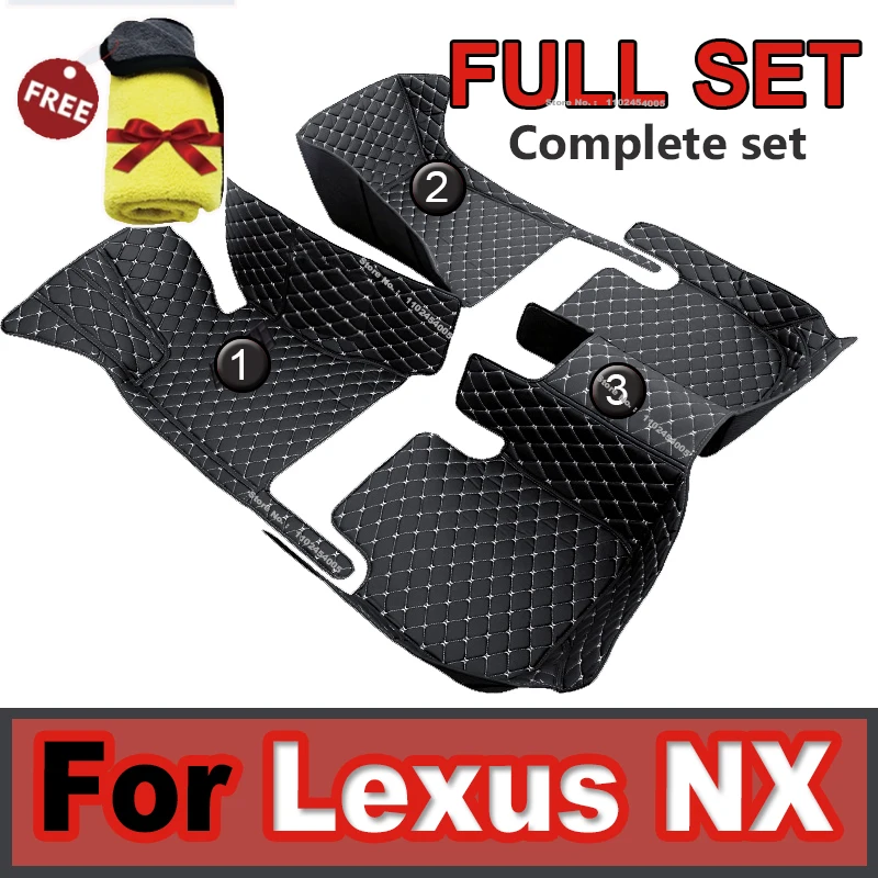 

For Lexus NX 2021 2020 2019 2018 2017 2016 2015 Car Floor Mats Carpets Auto Accessories Protect For NX200 NX200t NX300 NX300h