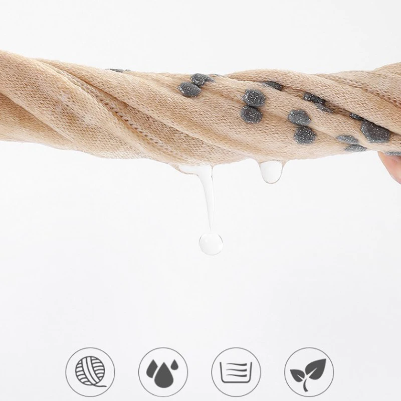 Носки хлопковые высотой 16 см для занятий йогой