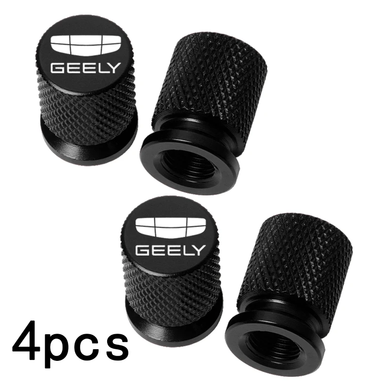 

4 Шт., Алюминиевые Колпачки Клапанов С ЧПУ Для Автомобильных Колес, Водонепроницаемые Чехлы На Стержни Колес