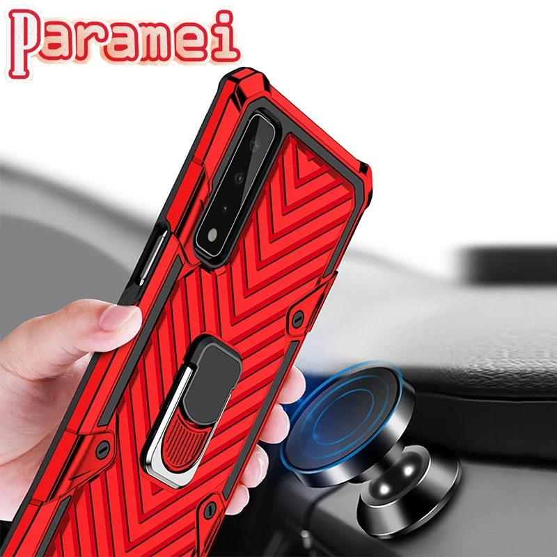 

Shockproof Armor Phone Case For LG Stylo 6 Stylo 7 5G K31 K51 Car Holder with Ring Protection Cover For LG Harmony 4 Aristo 5