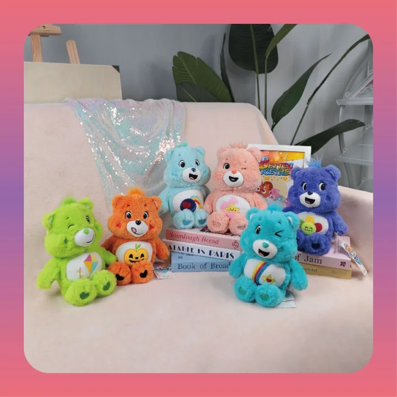 Новый 30 см Kawaii натуральный медведь для ухода милая плюшевая игрушка кукла