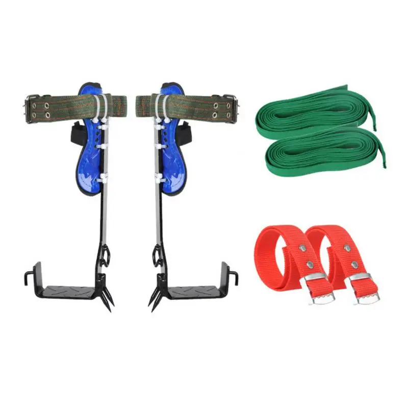 

Gears Tree Climbing Set Safety Belt Adjustable Lanyard Rope Rescue Belt Stainess Steel Safety Belt Camping Accessories