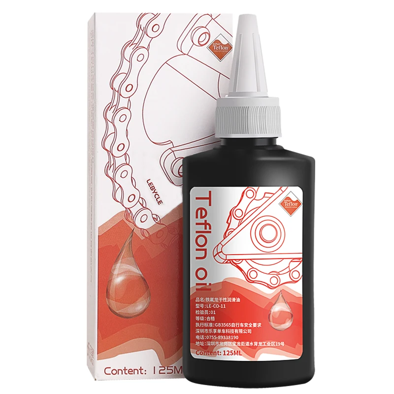 

Lebycle 100ml Bottle Dry Bike chain Lubricant Lube Deep Cleaner & Lubricant Long Lasting Dry Lube for Dry Weather Conditions