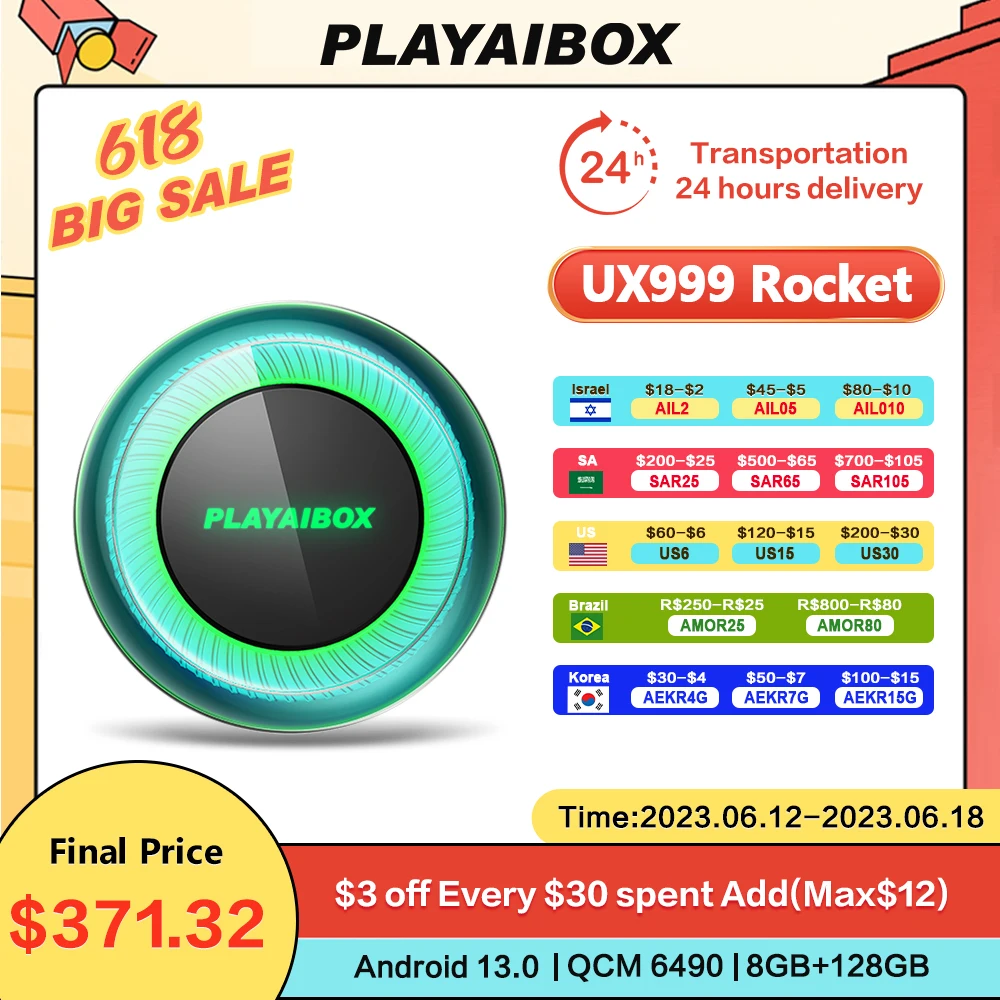 

Приставка Смарт-ТВ Carplay, Android, 8 + 128 ГБ