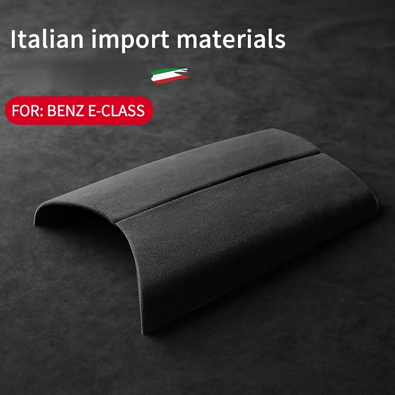 

Car Center Console Armrest Mat Accessories Italy Super Suede for Mercedes Benz E Class W213 S213 A238 C238 AMG E63 2016-2022