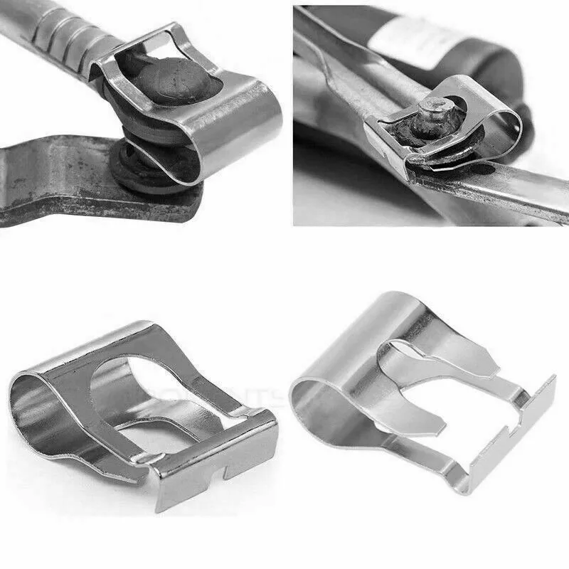 

100% Brand New Linkage Repair Clips 10pcs Rods Spring Kit Windscreen Wiper