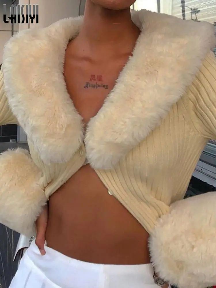 Однотонные вязаные кардиганы Повседневный свитер в рубчик джемперы на пуговицах