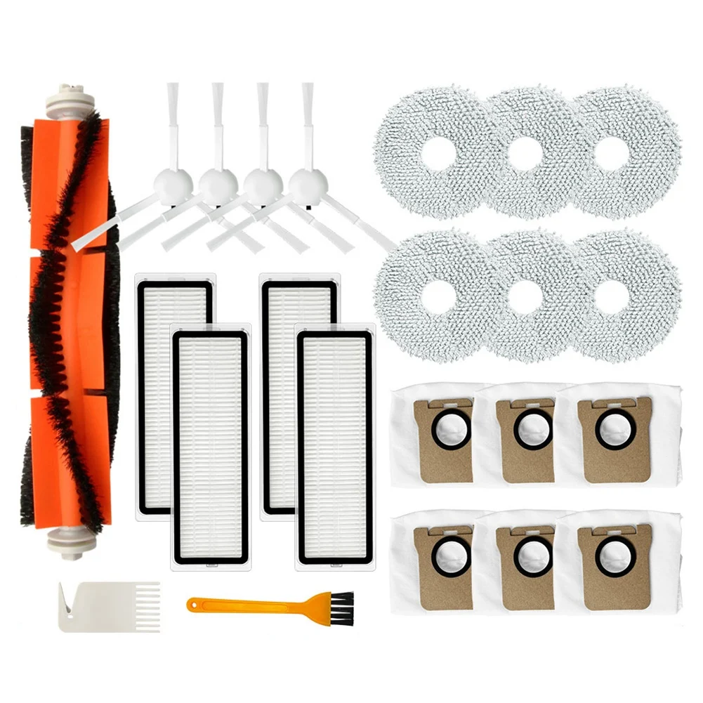 

For Xiaomi DreameBot L10S Ultra Robot Vacuum Cleaner Replacement Parts Main Side Brush Hepa Filter Mop Rag Dust Bag