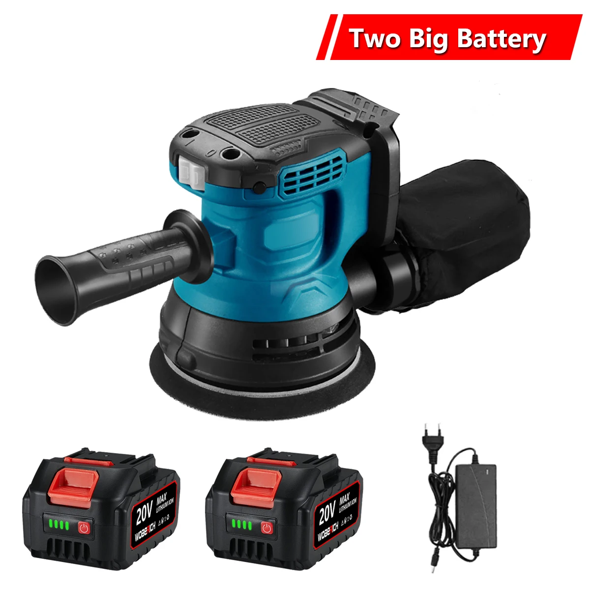 

Бесщеточная орбитальная шлифовальная машина WOBERICH 18В