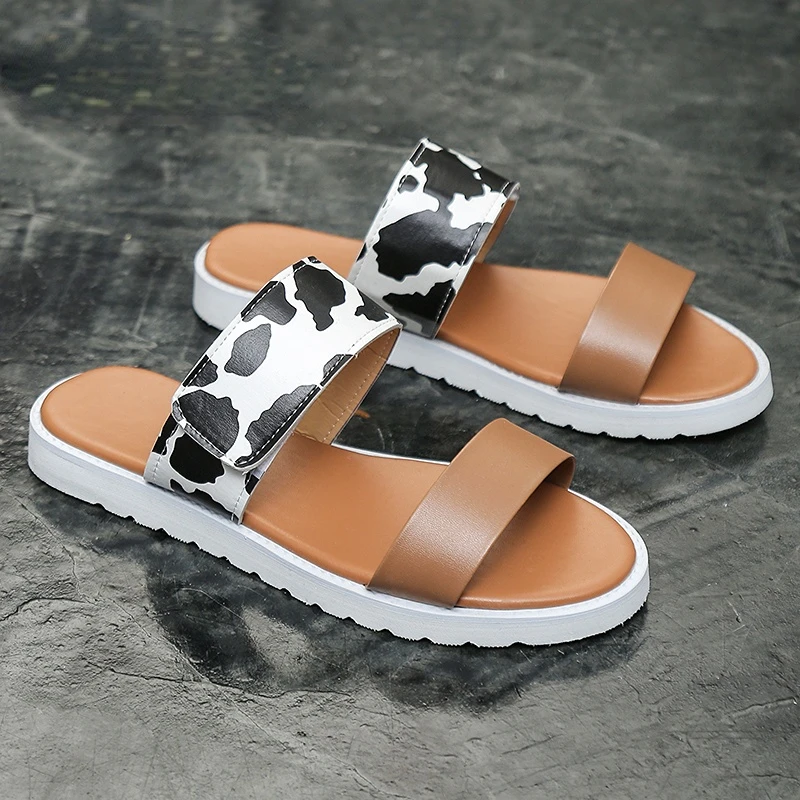 Summer 2023 Designer Sandals Brand New Plus Size Women's Shoes Beach Party Ladies Slippers Thick Sole Wedge Outdoor Slippers