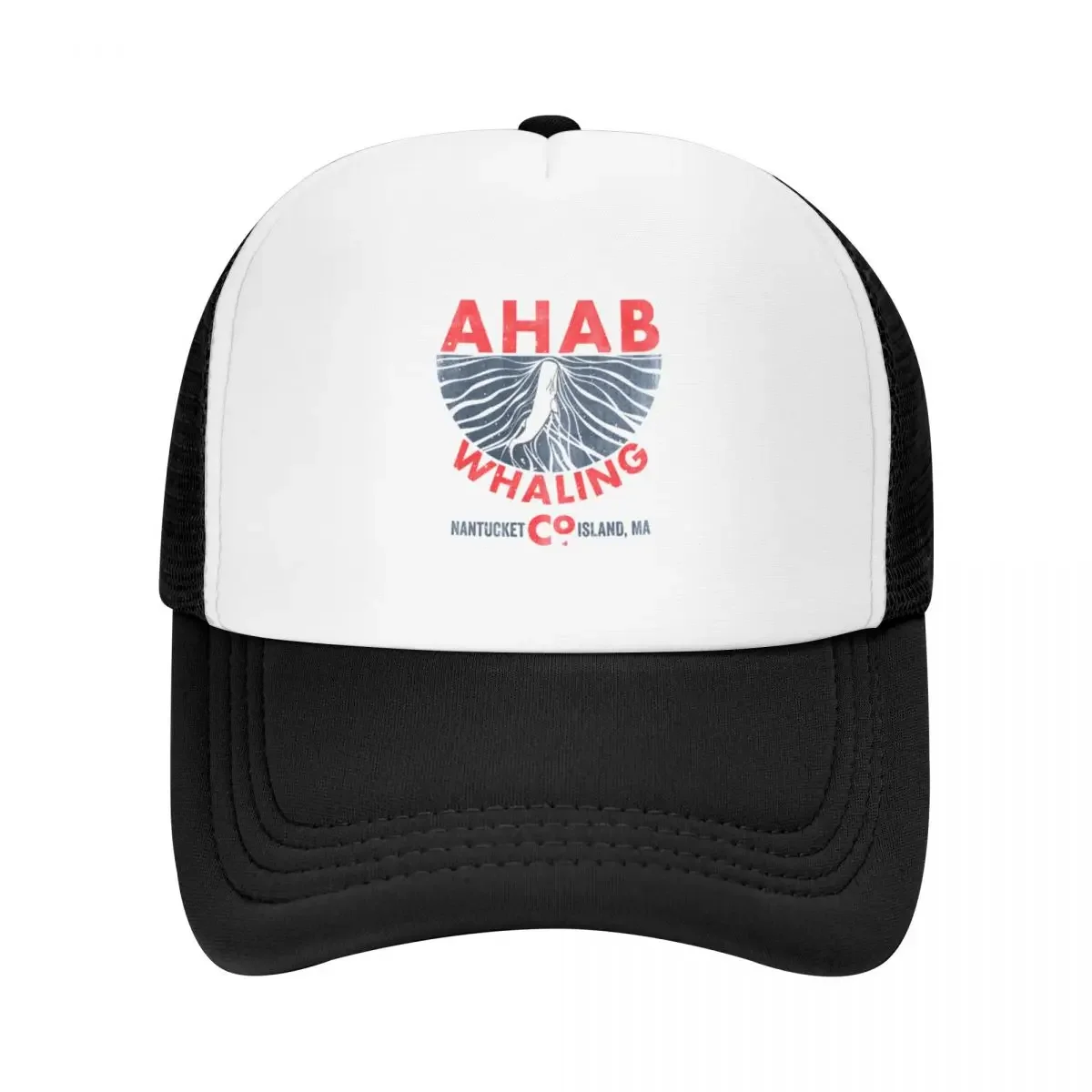 Фото Бейсбольная кепка Ahab Whaling Company Moby Dick Snapback с козырьком в стиле вестерн, роскошная мужская кепка для мальчиков и женщин №1