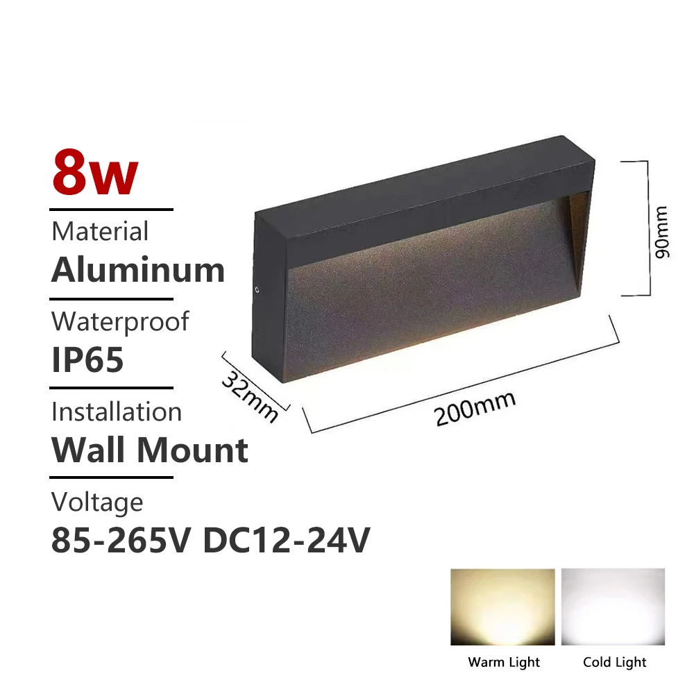 

SANDIY Уличный настенный светильник LED 3W/6W/10W