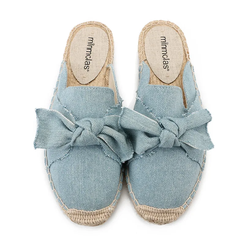 

Women's Shoes Espadrilles 2022 Sale Unicornio Furry Slippers Rubber Hemp Colors Spring Summer Fluffy Ball Mule Slides