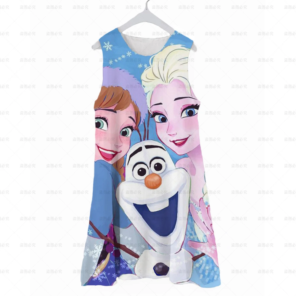 

Платье Принцессы Disney «Холодное сердце», вечерние чное платье для девочек, одежда для косплея, с принтом Анны, розового цвета, для дня рождени...