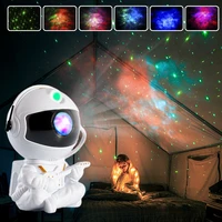 night light astronaut galaxy star projector star nebula laser lamp timing starry sky galaxy led projector light for home decor