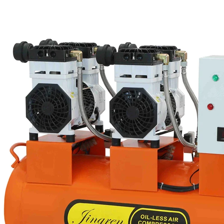 С небольшим безмасляным воздушным компрессором Ce