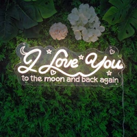 wholesale i love you led neon sign couple bride wedding party shop window restaurant birthday room decor valentines day gifts