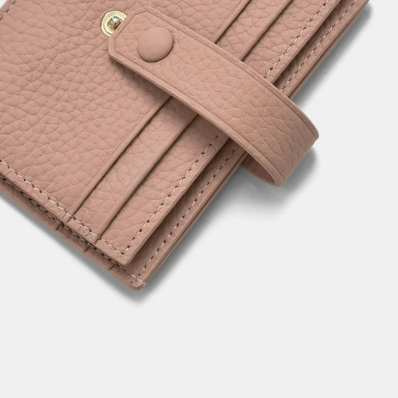 Ultra-thin Card Case Women's Korean Multi-card Case Mini Card Case Leather Case Simple and Compact