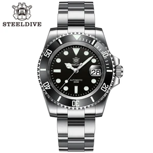 Imported SD1953 Hot Selling Ceramic Bezel 41mm Steeldive 30ATM Water Resistant NH35 Automatic Mens Dive Watch