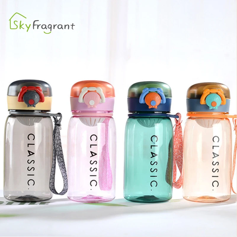 Пластиковая чашка с ремешком для отскоков Детская Спортивная бутылка воды на