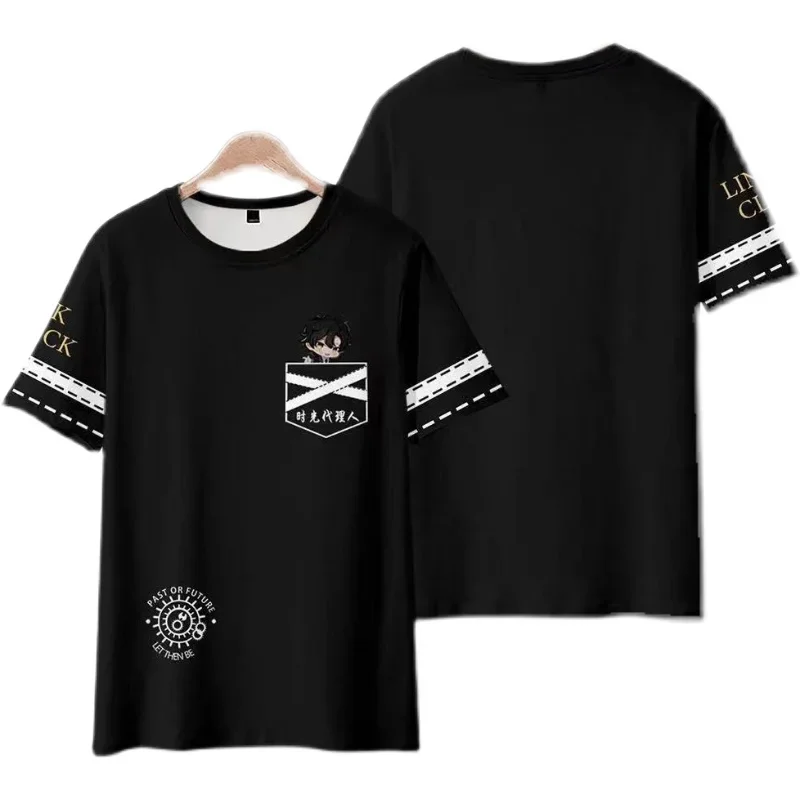 Аниме Link Click 3D Print Oversized Футболка Женщины Мужчины Ченг Сяоши Лу Гуан Косплей с