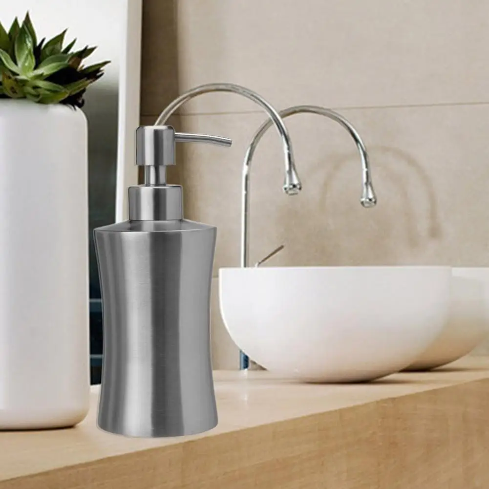 

Soap Dispenser 250ml/400ml Utility Rust-proof Non-transparent Shampoo Soap Lotion Press Bottle for Washing Room
