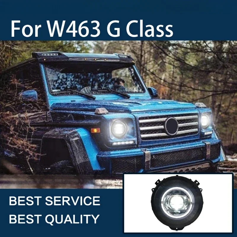 Автомобильные фары для W463 G Class 2007-2017 2018-2021 светодиодные автомобильные в сборе G350