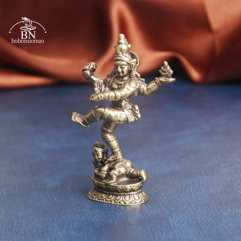 Античная бронза, Непал, однотонная искусственная кожа, буддистская вера, человеческие украшения для дома, поделки