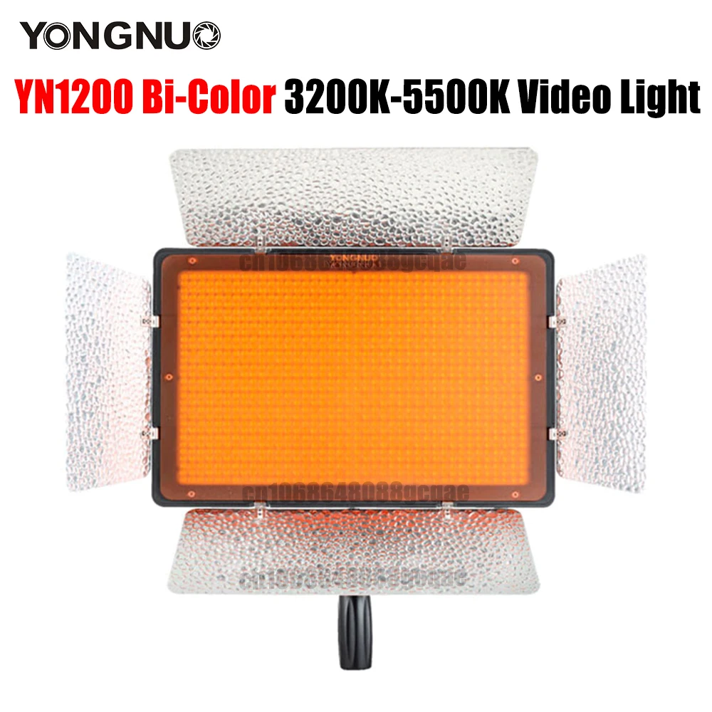 

Двухцветный СВЕТОДИОДНЫЙ светильник YONGNUO YN1200 для видеосъемки 3200-5500K CRI95 1200 SMD светодиодный светильник для видеосъемки лм + пульт дистанционн...