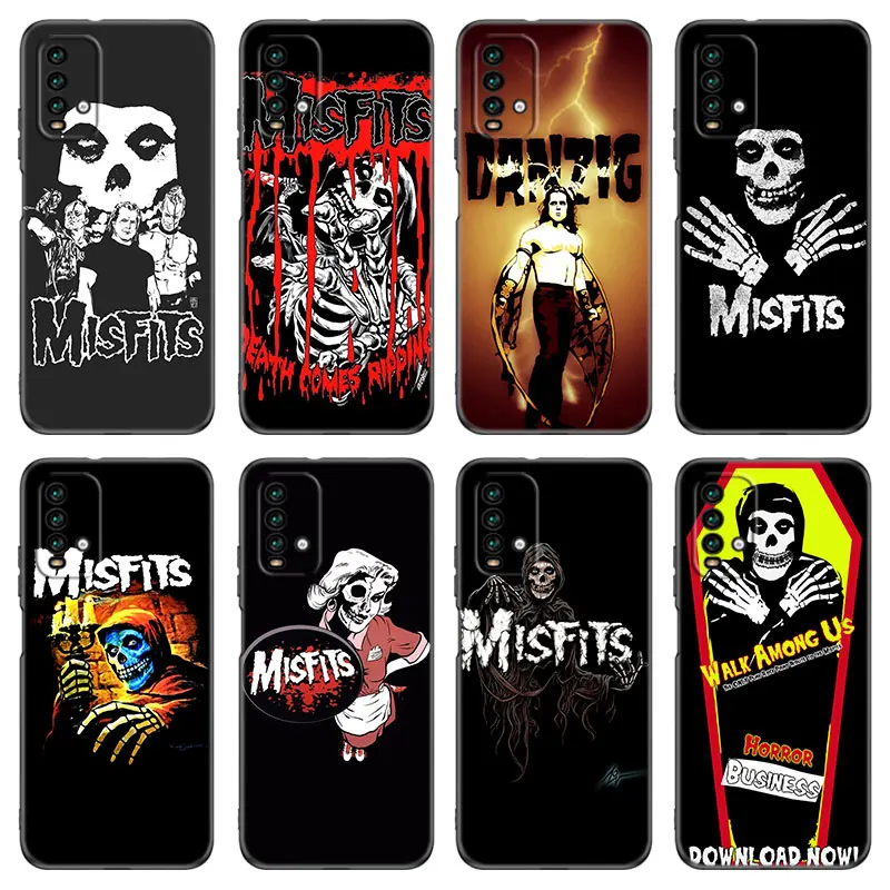 Чехол Misfits для Xiaomi Redmi 7 7A 8A 9i 9A 9C 10 10A 10C K20 Note 5 6 Mi 8 9 9T Pro A2 Lite A3 6X Mix 3