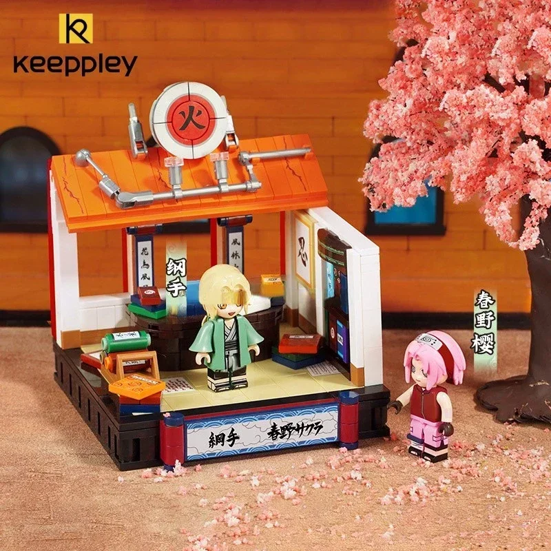 Аниме Keeppley Наруто Саске сборные строительные блоки детские игрушки модели