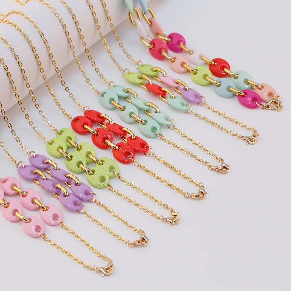 

Trendy Acrylic Mask Chain Glasses Chains for Women Headphone Chain Sunglasses Holder Necklace Eyewear Accessories Dropshipping