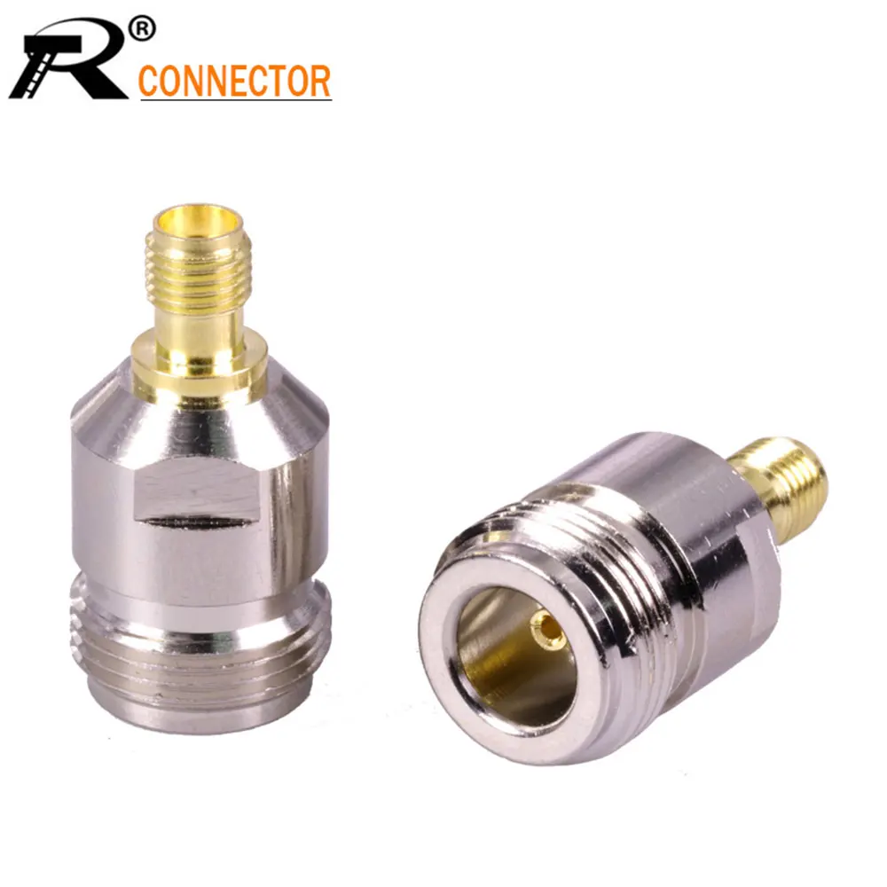 1 шт. N разъем гнездо к SMA гнездовой адаптер высокого качества Cooper Metal RF Conector |