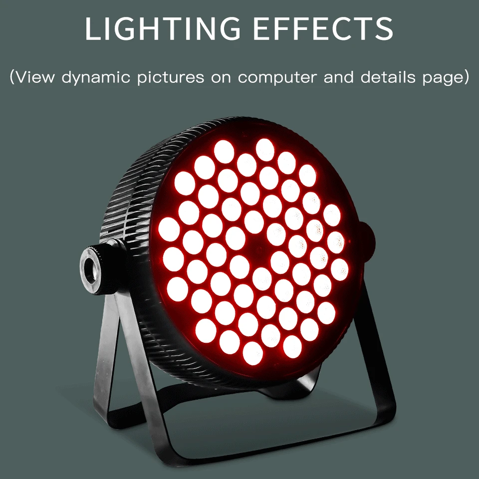 DMX512 управление 54x3W RGB 3 в 1 светодиодный Par Светильник DJ оборудование для дискотеки