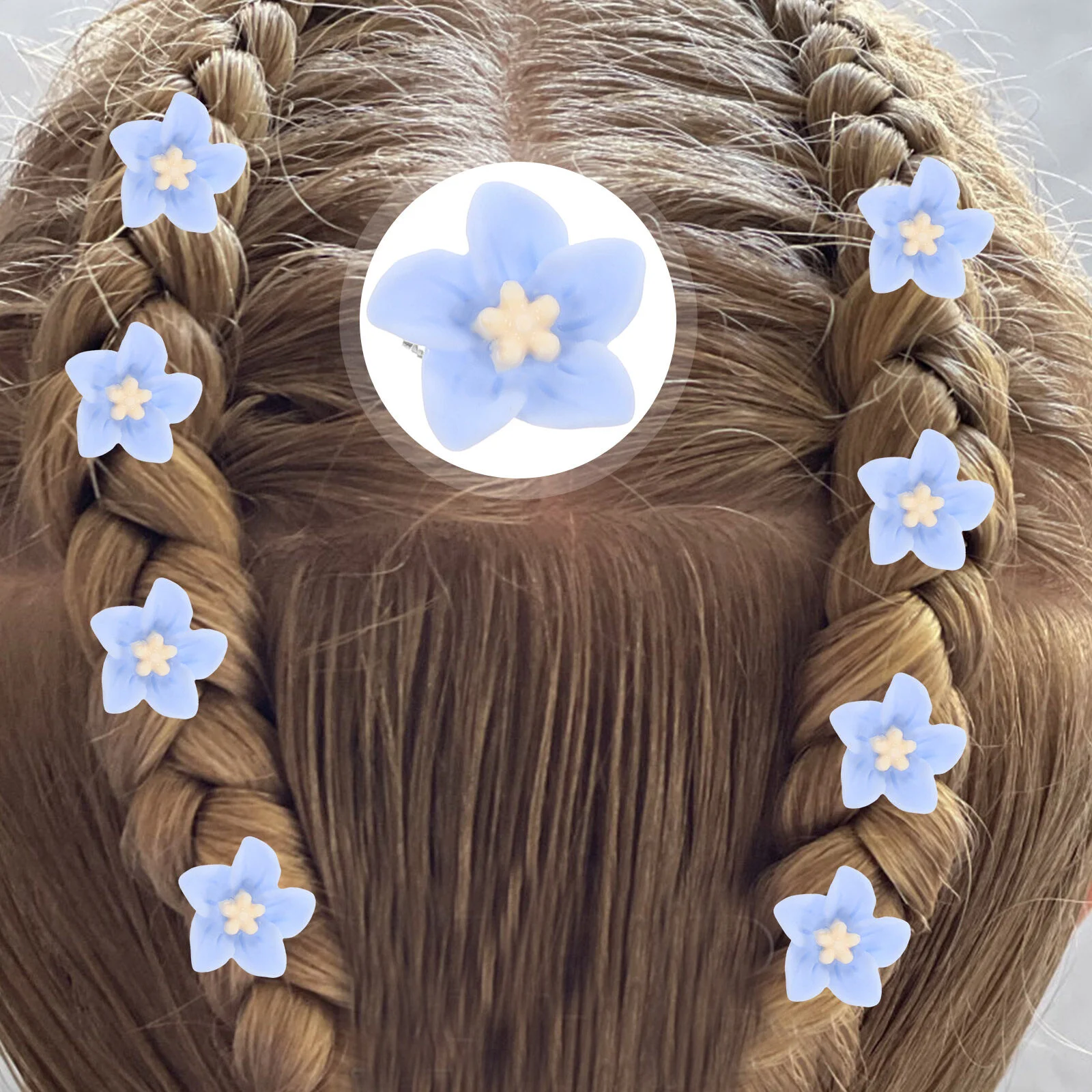 

20 Pcs Kids Hair Accessories Accessories Kids Decorations Women Clips Thin Bride Plastic Cute Small