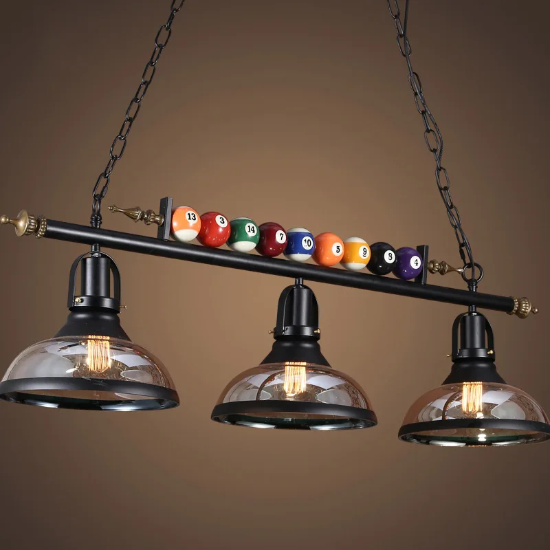 Купи Vintage Pendant Lights Industrial Billiard Hanglamp For Dining Room Cafe Bar Decor Lamp Nordic Home Indoor Lighting E27 Fixtures за 3,098 рублей в магазине AliExpress